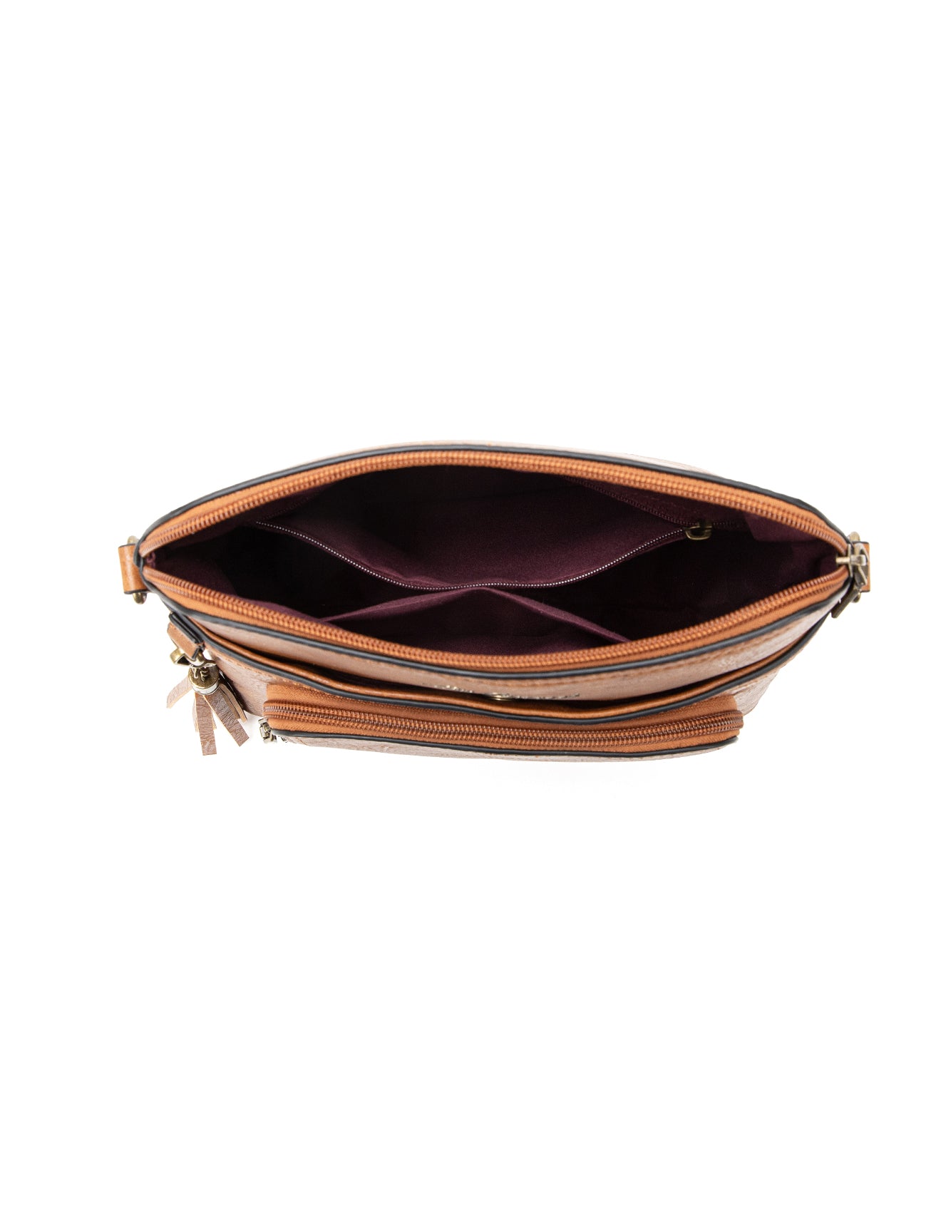 ALEX VEGAN XBODY BAG- XB-2377-TAN- NEW IN
