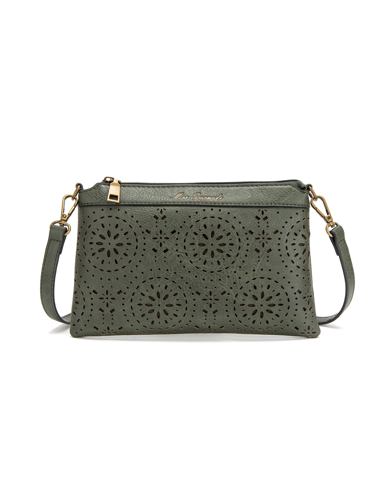 ARWEN SMALL VEGAN  XBODY BAG- XB-2382-OLIVE- NEW IN