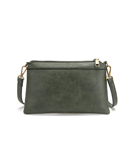 ARWEN SMALL VEGAN  XBODY BAG- XB-2382-OLIVE- NEW IN