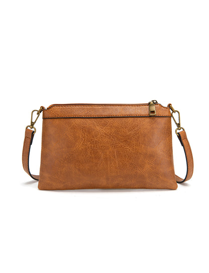 ARWEN SMALL VEGAN  XBODY BAG- XB-2382-TAN- NEW IN