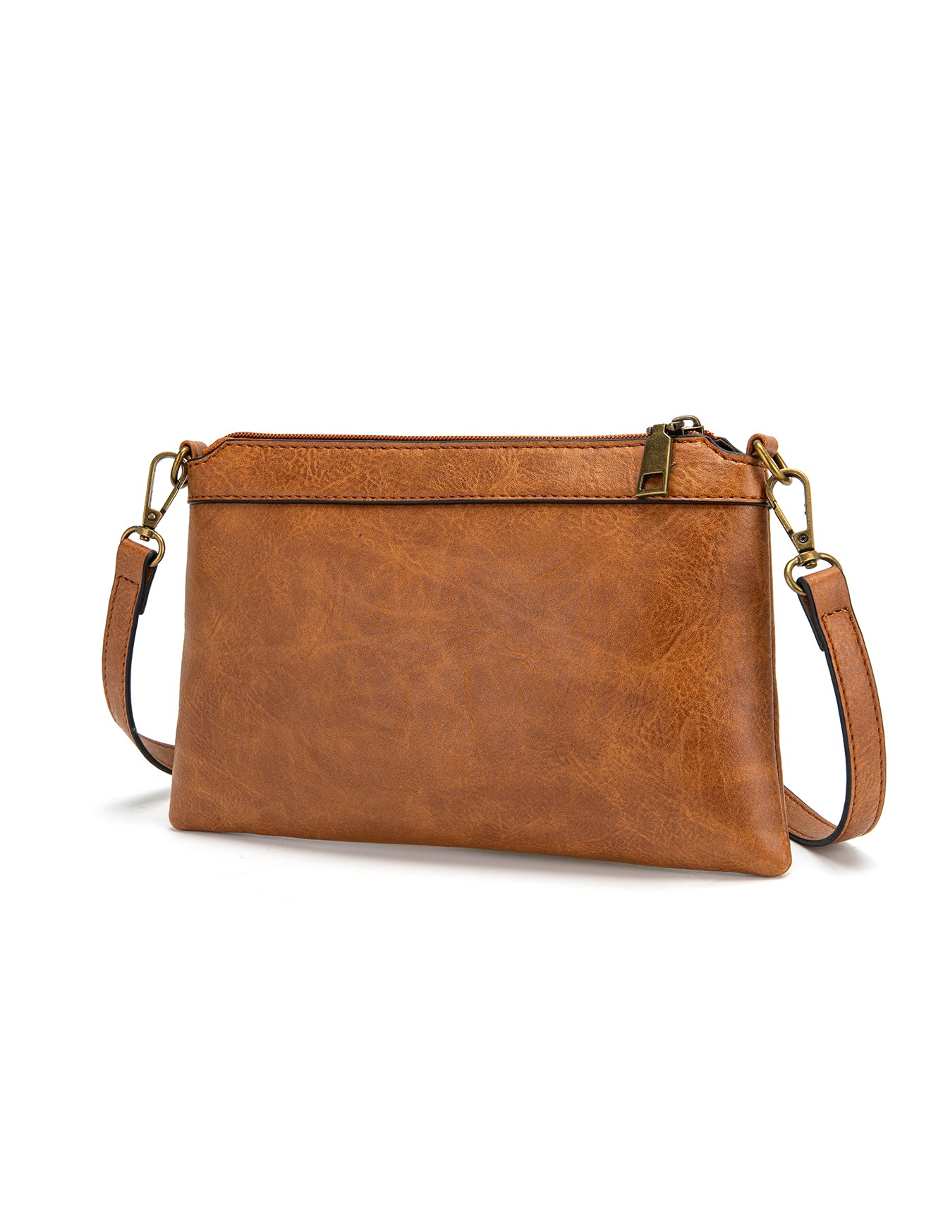ARWEN SMALL VEGAN  XBODY BAG- XB-2382-TAN- NEW IN