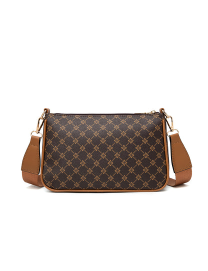 MILANO XBODY BAG WITH REMOVABLE ZIP COIN PURSE - TAN