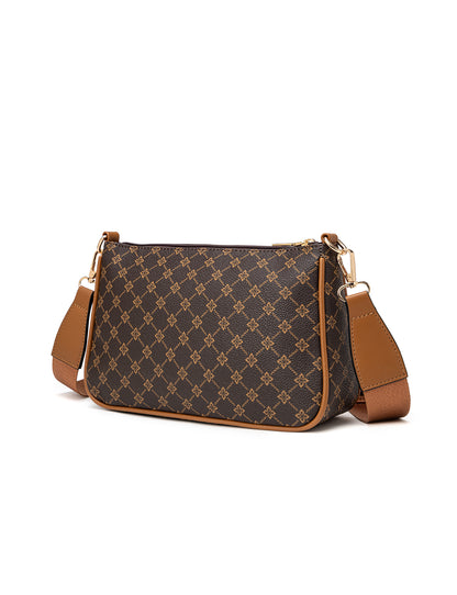 MILANO XBODY BAG WITH REMOVABLE ZIP COIN PURSE - TAN