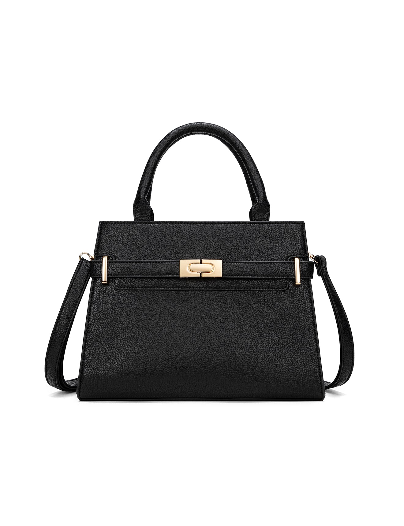 THE GRACE BAG WITH ADJUSTABLE XBODY STRAP - BLACK