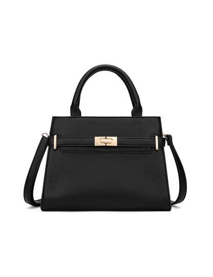 THE GRACE BAG WITH ADJUSTABLE XBODY STRAP - BLACK