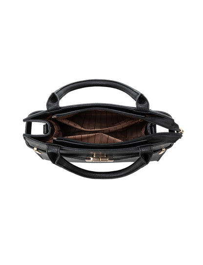 THE GRACE BAG WITH ADJUSTABLE XBODY STRAP - BLACK
