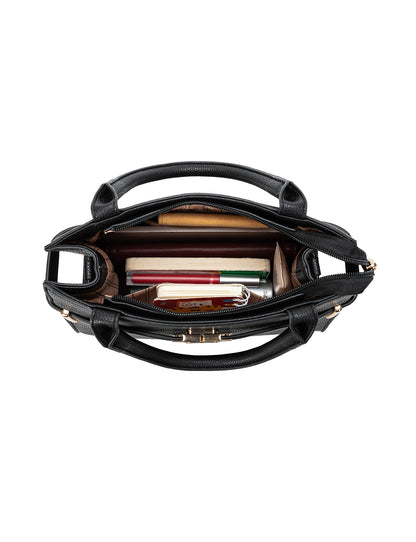 THE GRACE BAG WITH ADJUSTABLE XBODY STRAP - BLACK