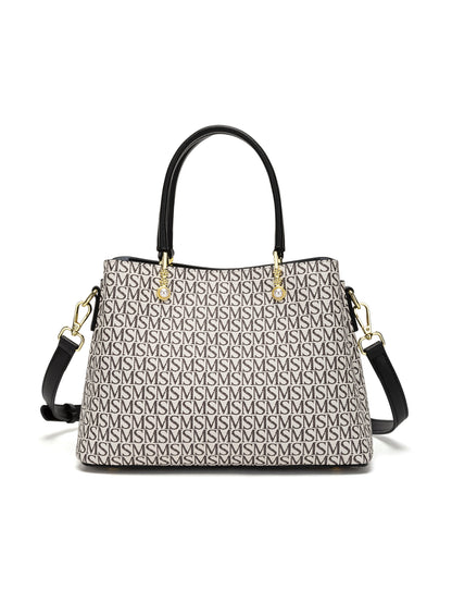 MS PRINT BAG - BEIGE PRINT