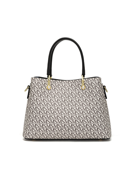 MS PRINT BAG - BEIGE PRINT