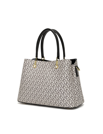 MS PRINT BAG - BEIGE PRINT