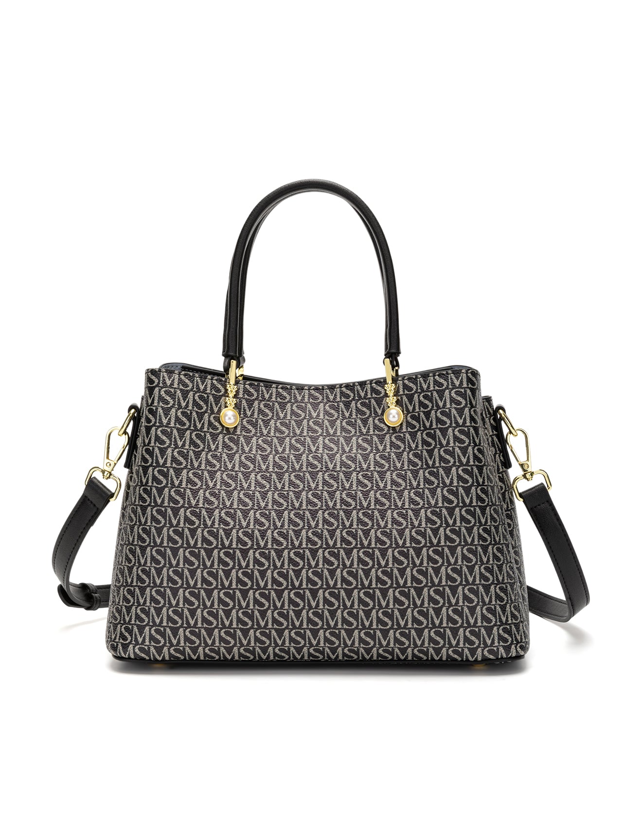 MS PRINT BAG - BLACK PRINT