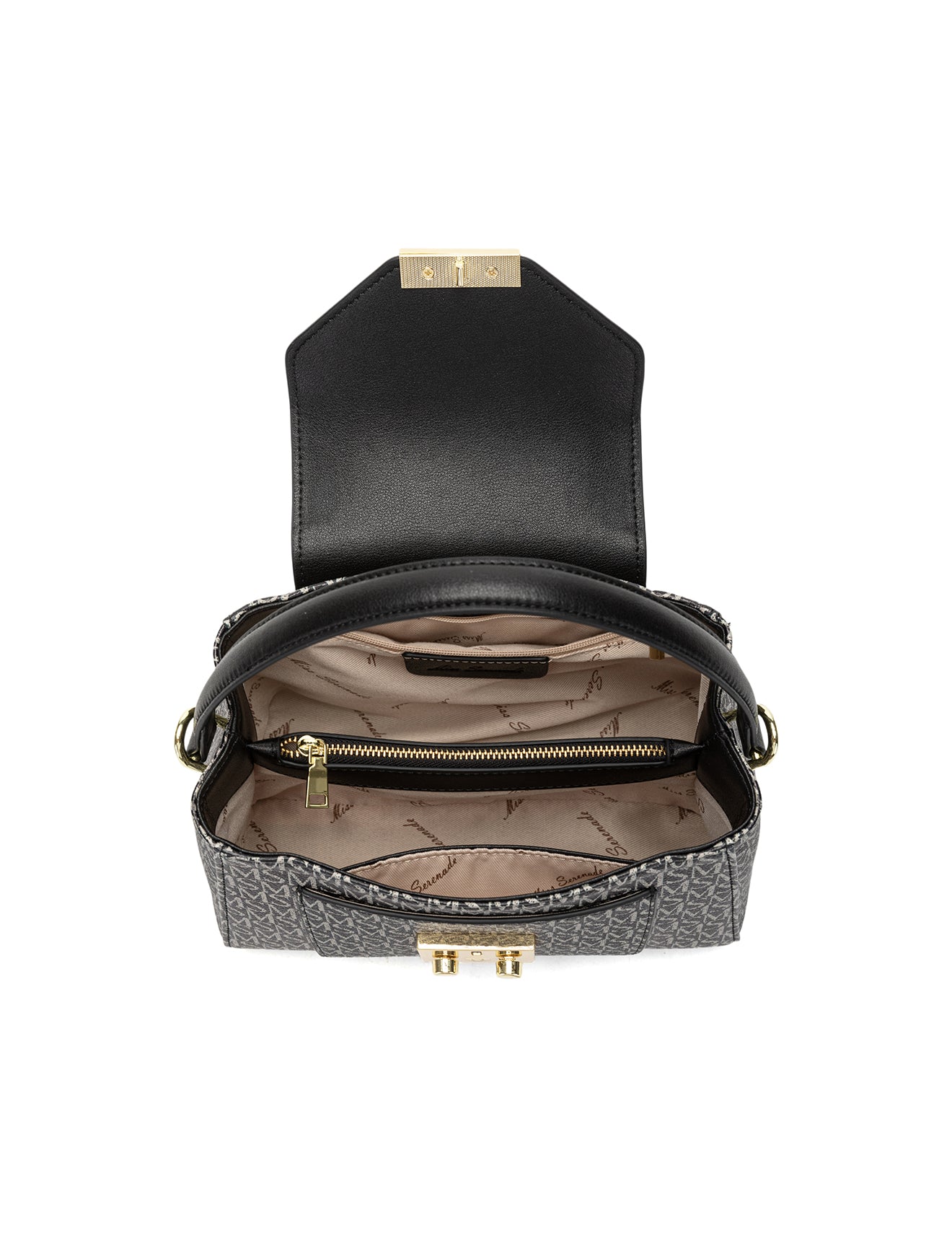 MS ALLOVER PRINT MINI - BLACK PRINT
