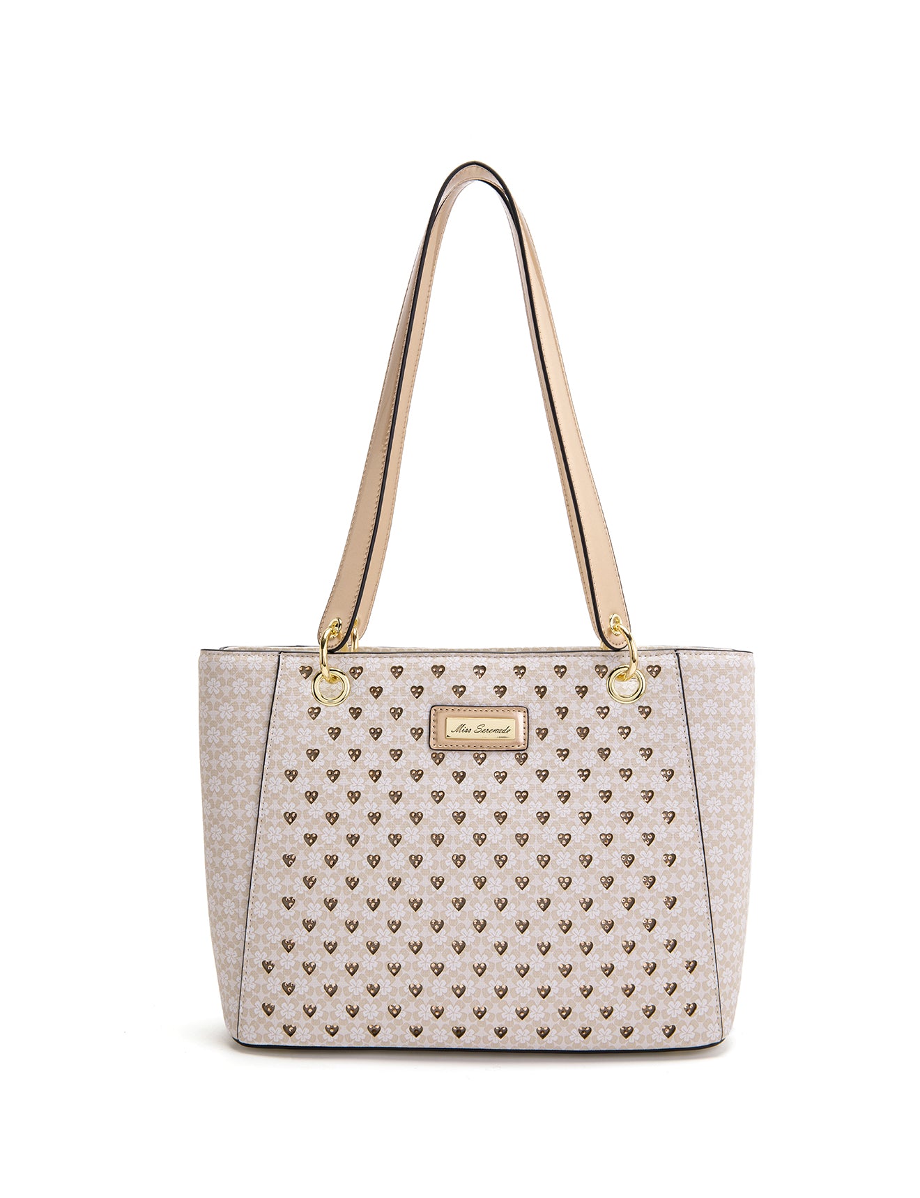DILLON VEGAN TOTE BAG -XB-2975-BEI