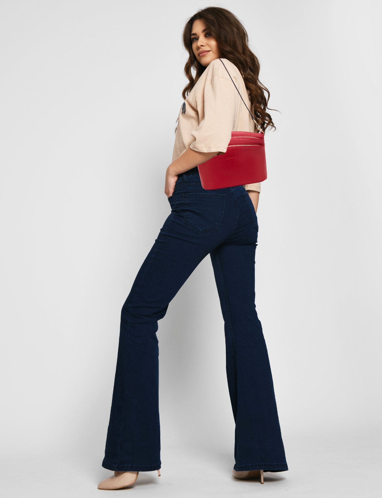 GRACE LEATHER XBODY BAG- E1-0818-FIRE