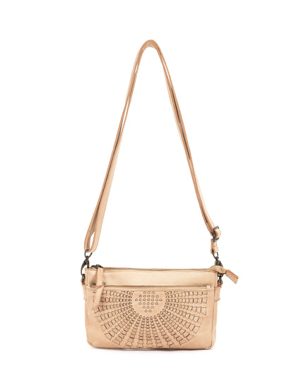 FITZROY CROSS BODY BAG W/ ADJUSTABLE STRAP - TAUPE