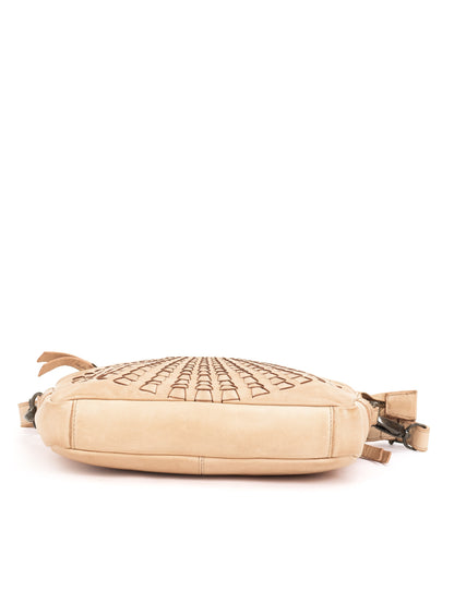FITZROY CROSS BODY BAG W/ ADJUSTABLE STRAP - TAUPE