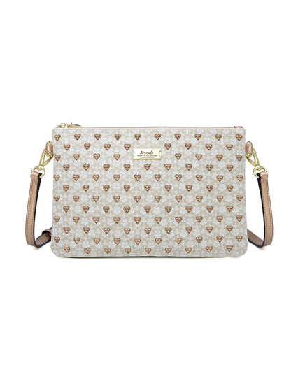 DYLAN VEGAN CROSS BODY BAG- CP17-1010-BEI