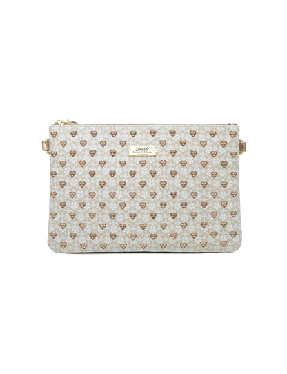 DYLAN VEGAN CROSS BODY BAG- CP17-1010-BEI