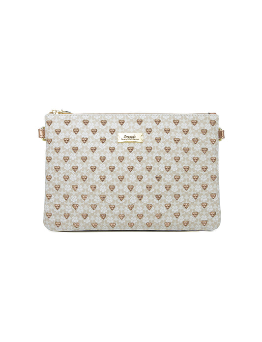 DYLAN VEGAN CROSS BODY BAG- CP17-1010-BEI