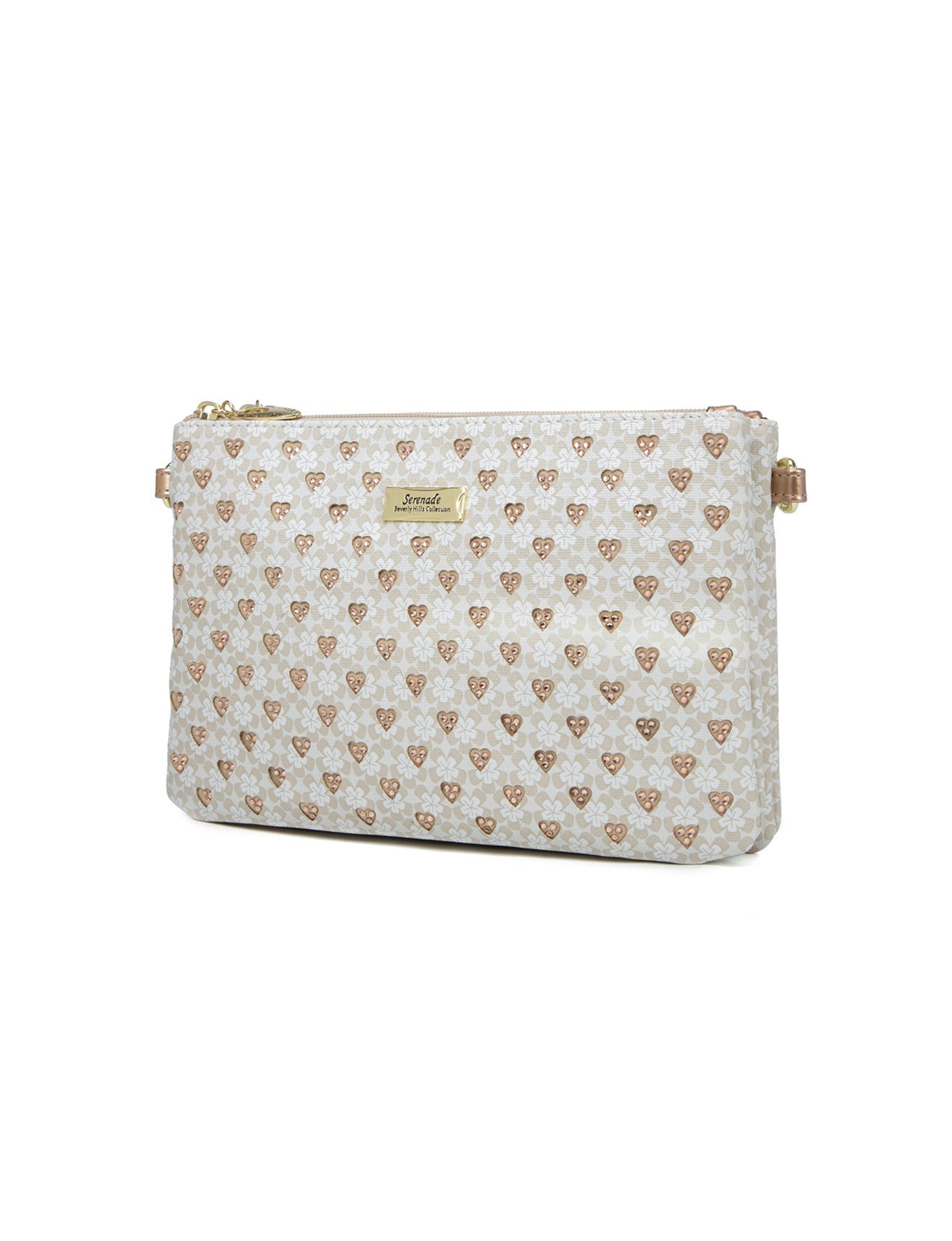 DYLAN VEGAN CROSS BODY BAG- CP17-1010-BEI