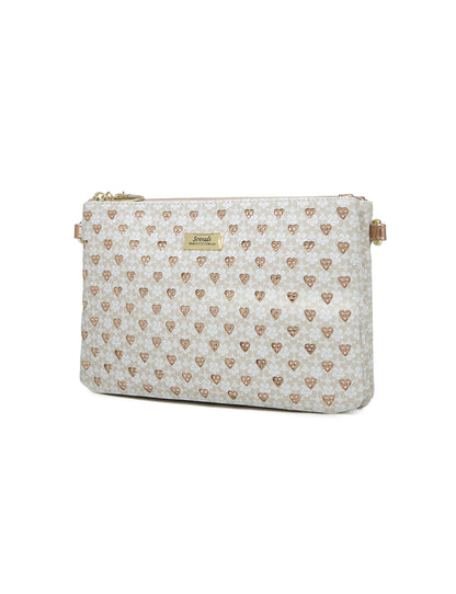 DYLAN VEGAN CROSS BODY BAG- CP17-1010-BEI