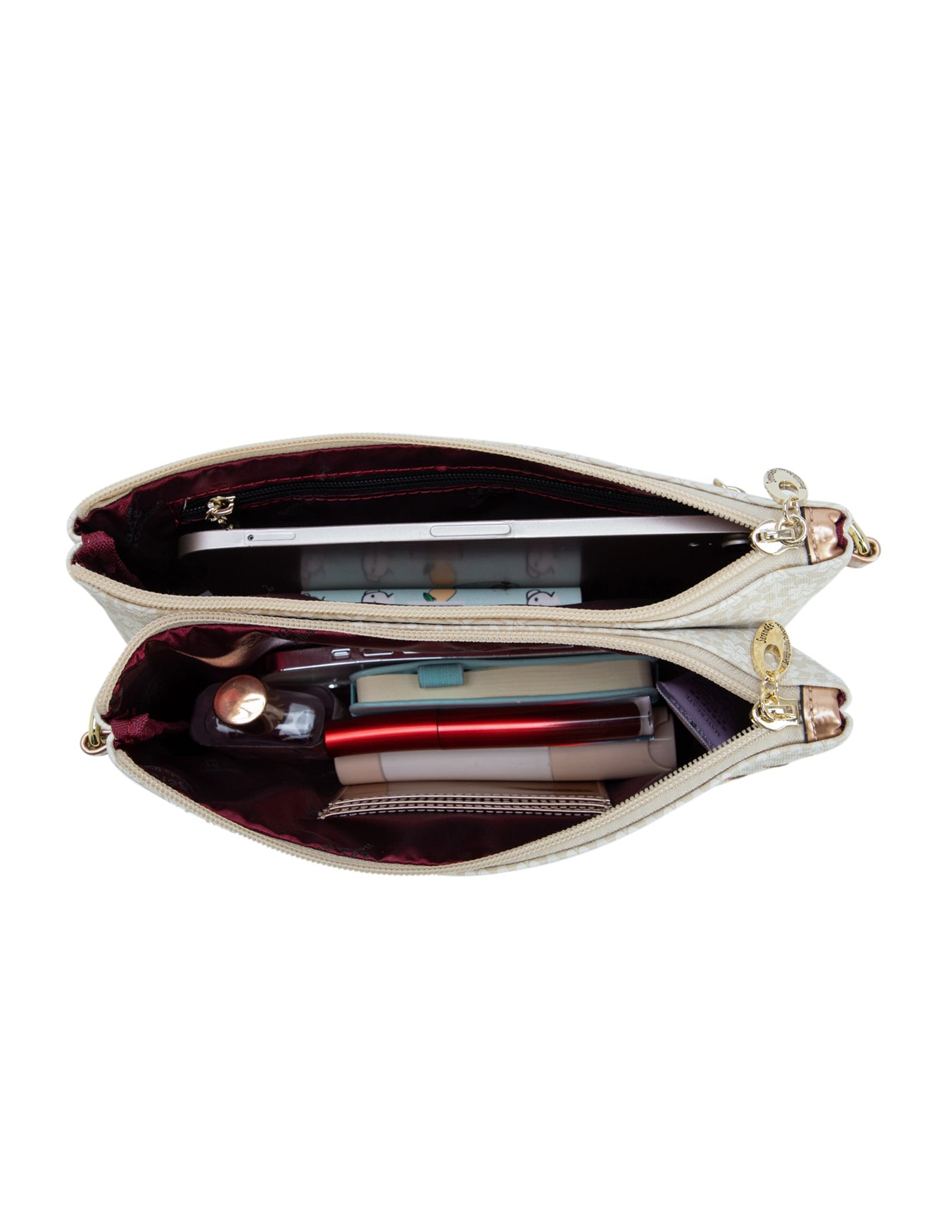 DYLAN VEGAN CROSS BODY BAG- CP17-1010-BEI