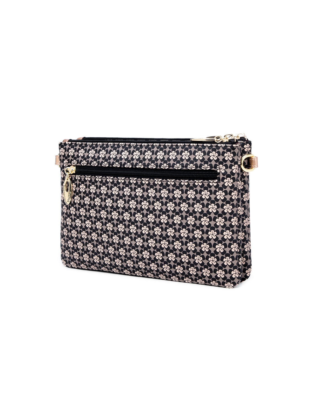 DYLAN VEGAN CROSS BODY BAG- CP17-1010-BLK