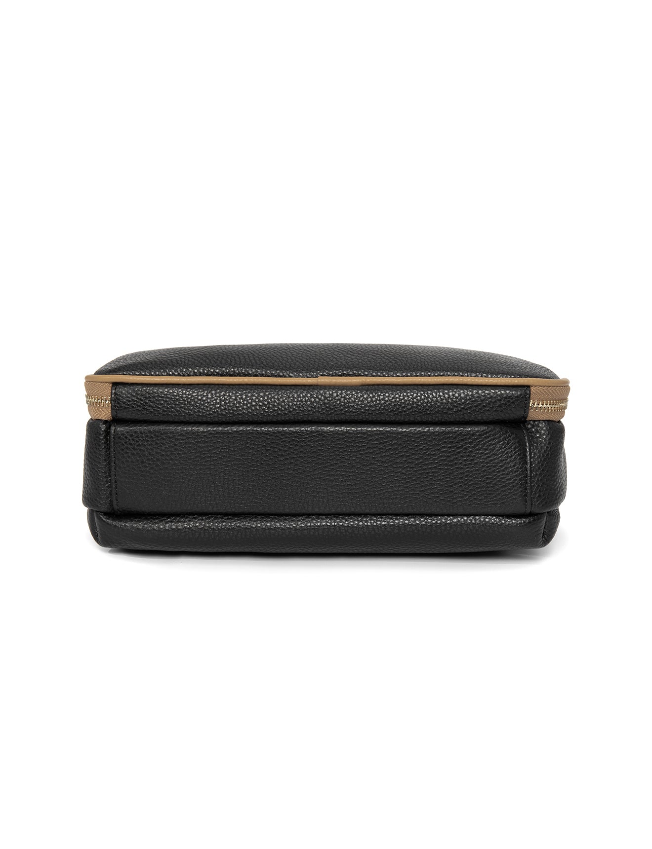 FELICITY LEATHER XBODY BAG- E1-0814A-BLK/CAM