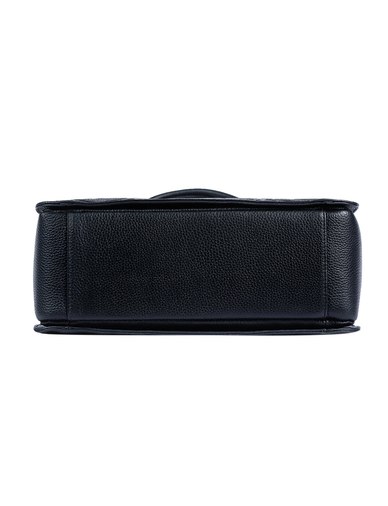 RAFAELLA LEATHER SHOULDER BAG- E1-0827-BLACK