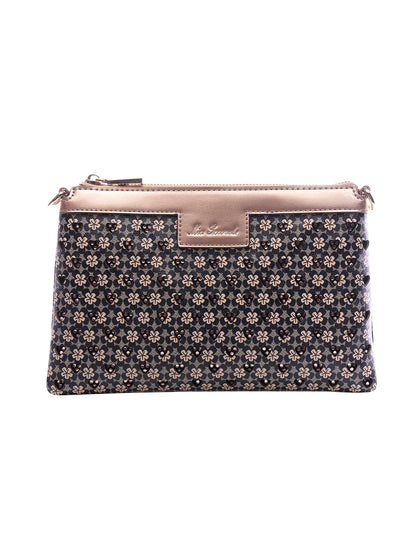 Darcy Cosmetic Vegan Leather Bag in Beige