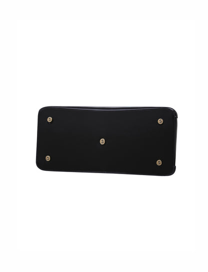 TANYA TRIPLE COMPARTMENT LEATHER BAG