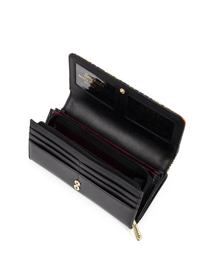 MATILDA LARGE  PATENT LEATHER WALLET WITH RFID-WSN6201