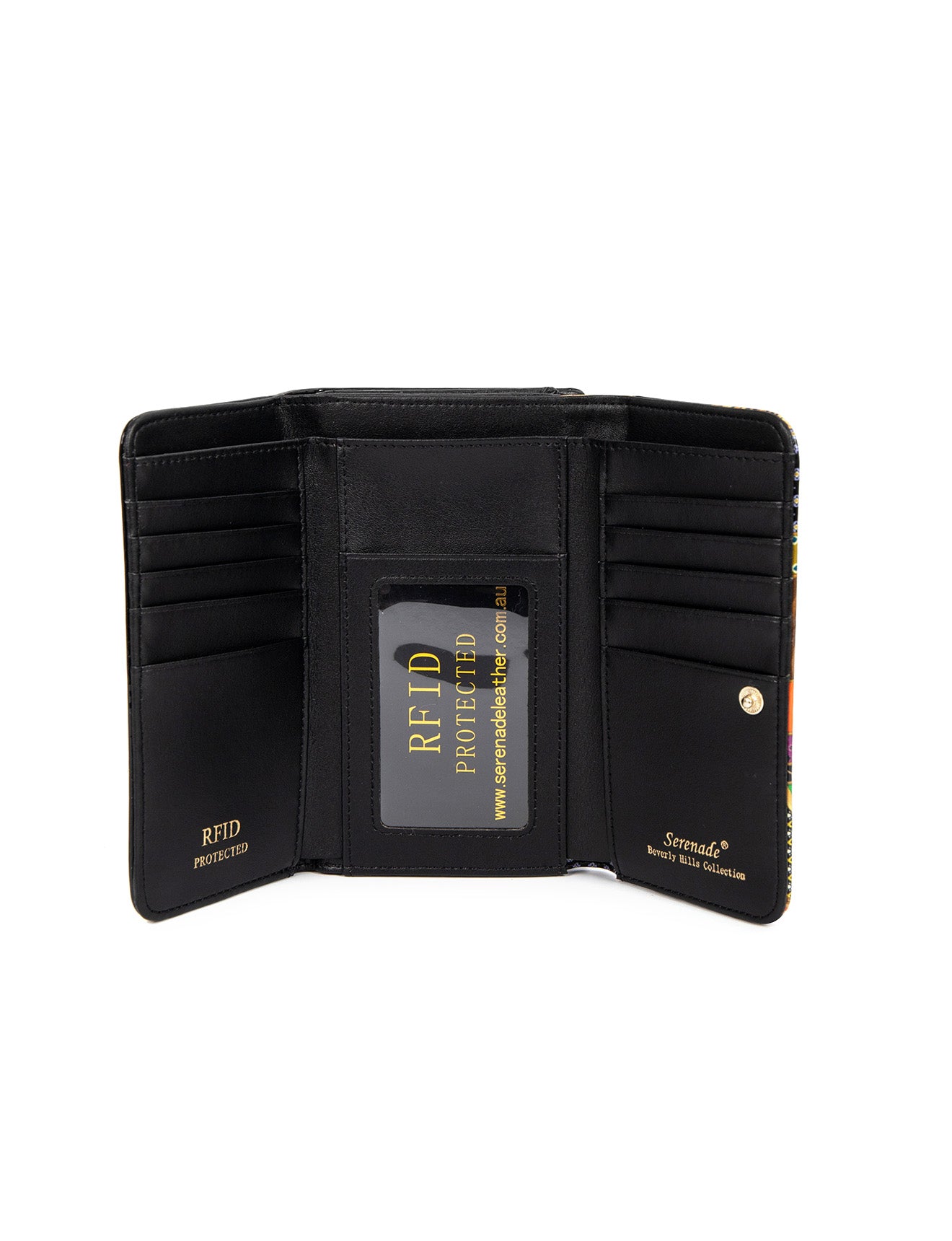 MATILDA MEDIUM PATENT LEATHER WALLET WITH RFID- WSN6202