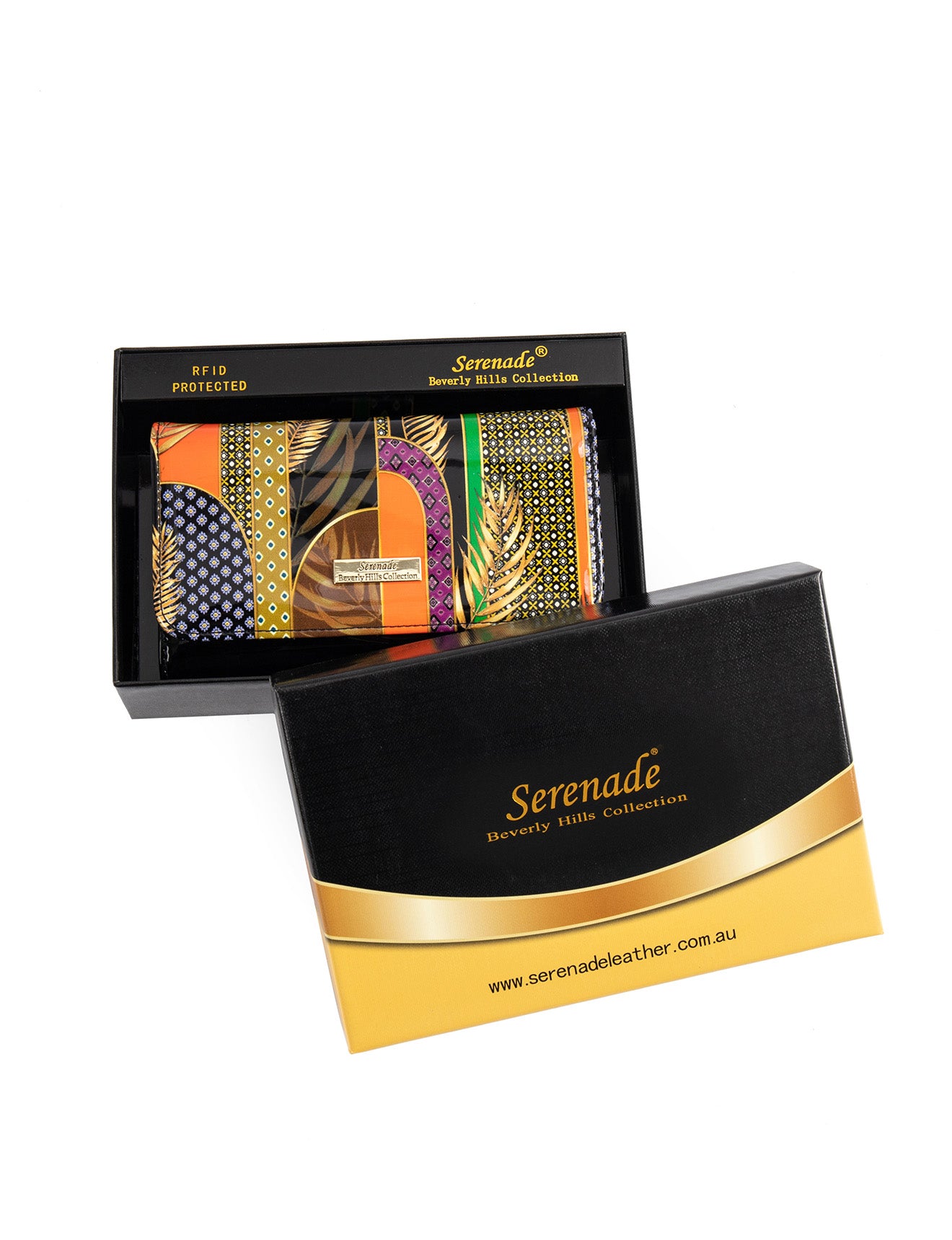 MATILDA MEDIUM PATENT LEATHER WALLET WITH RFID- WSN6202