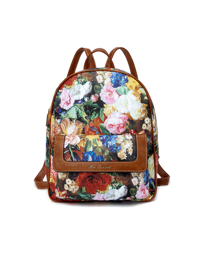 LIlly Bloom Happy Colorful Flower Floral Themed Every Day Backpack Purse  Carrier | eBay